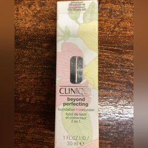 Brand New Clinique Beyond Perfecting Foundation + Concealer